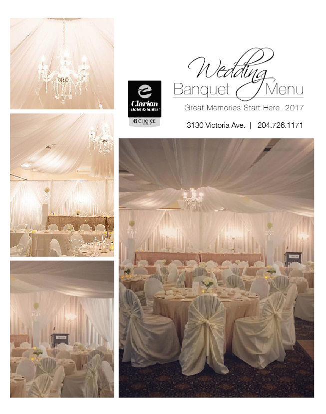 Royal Oak Inn Wedding Menu